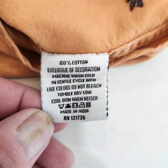 Margaritaville Shirt Mens Large Peach Long Rollable Slee… - Picture 16 of 16